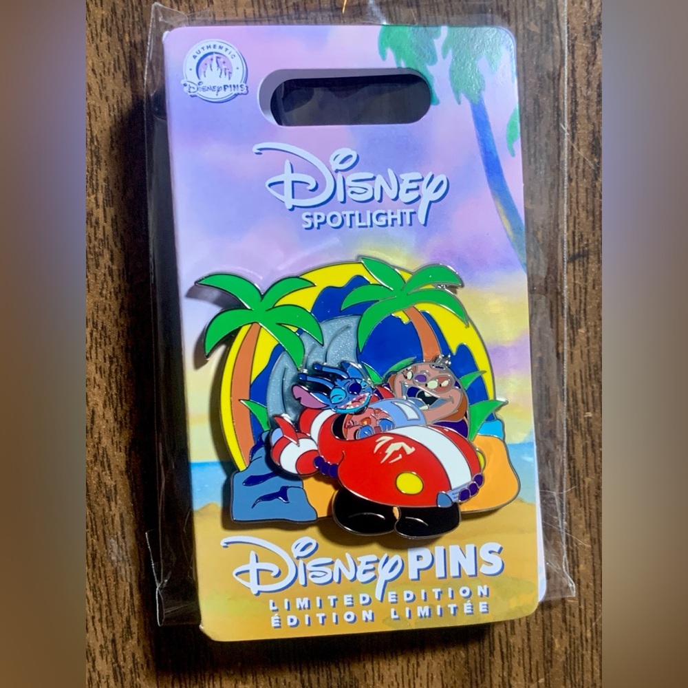 Disney Spotlight Stitch Pin LimitedEd.(Celebrating Black History Month) Sean Lee